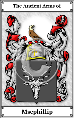 Mscphillip Family Crest Download (JPG)  Book Plated - 150 DPI