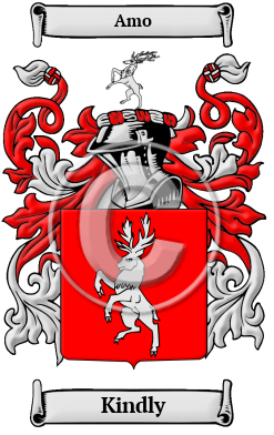 Kindly Family Crest/Coat of Arms