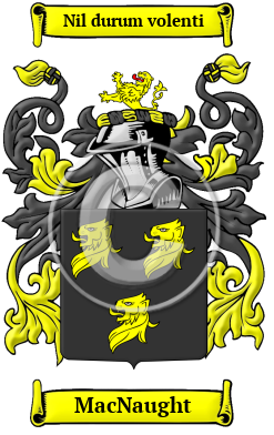 MacNaught Family Crest Download (JPG) Heritage Series - 600 DPI