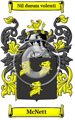 McNett Family Crest/Coat of Arms