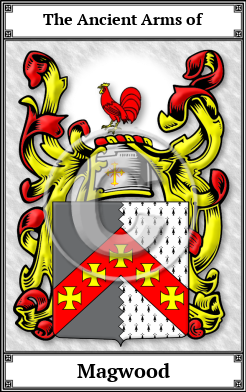 Magwood Family Crest Download (JPG)  Book Plated - 150 DPI