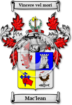 Mac'lean Family Crest Download (JPG) Legacy Series - 600 DPI