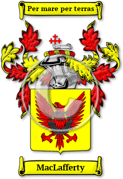 MacLafferty Family Crest Download (JPG) Legacy Series - 600 DPI