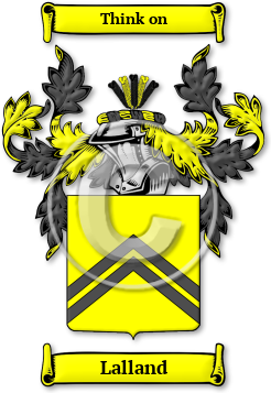 Lalland Family Crest Download (JPG) Legacy Series - 600 DPI
