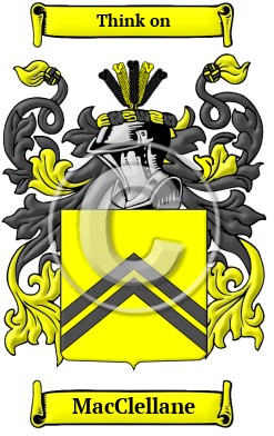 MacClellane Family Crest/Coat of Arms