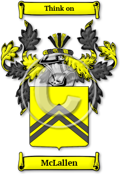 McLallen Family Crest Download (jpg) Legacy Series - 150 DPI