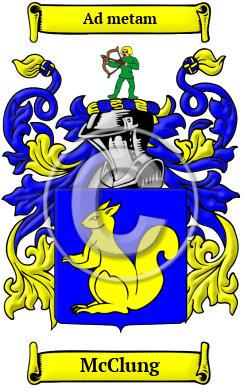 McClung Family Crest Download (JPG) Heritage Series - 600 DPI