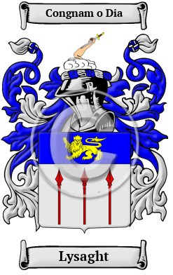 Lysaght Family Crest Download (JPG) Heritage Series - 600 DPI