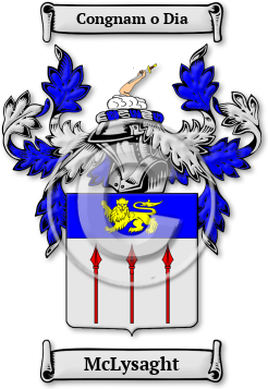 McLysaght Family Crest Download (jpg) Legacy Series - 150 DPI