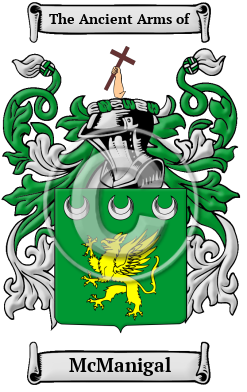 McManigal Family Crest Download (JPG) Heritage Series - 600 DPI