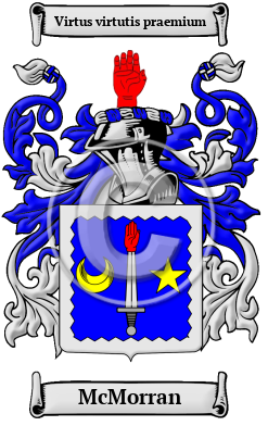 McMorran Family Crest Download (jpg) Heritage Series - 150 DPI