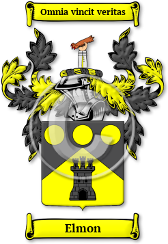 Elmon Family Crest Download (jpg) Legacy Series - 150 DPI