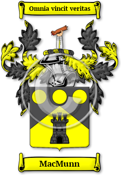 MacMunn Family Crest Download (jpg) Legacy Series - 150 DPI