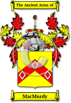 MacMurdy Family Crest Download (jpg) Legacy Series - 150 DPI