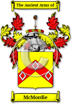 McMordie Family Crest Download (jpg) Legacy Series - 150 DPI