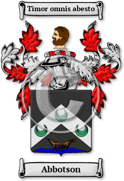 Abbotson Family Crest Download (jpg) Legacy Series - 150 DPI