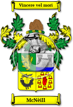 McNèill Family Crest Download (jpg) Legacy Series - 150 DPI