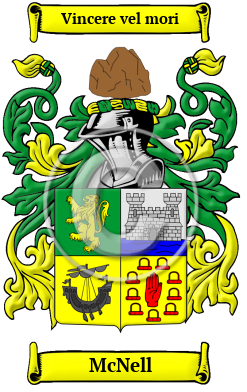 McNell Family Crest Download (jpg) Heritage Series - 150 DPI