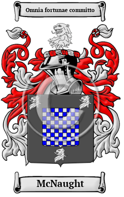 McNaught Family Crest/Coat of Arms