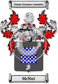 McNut Family Crest Download (jpg) Legacy Series - 150 DPI