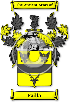 Failla Family Crest Download (JPG) Legacy Series - 600 DPI