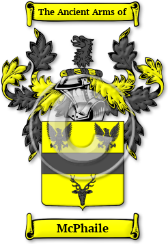 McPhaile Family Crest Download (JPG) Legacy Series - 600 DPI