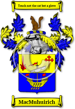 MacMuhuirich Family Crest Download (JPG) Legacy Series - 600 DPI