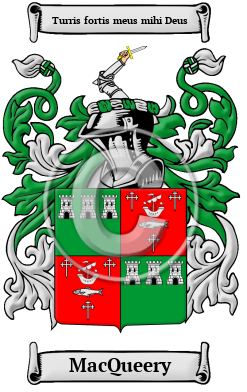 MacQueery Family Crest/Coat of Arms