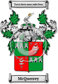 McQuerrey Family Crest Download (jpg) Legacy Series - 150 DPI