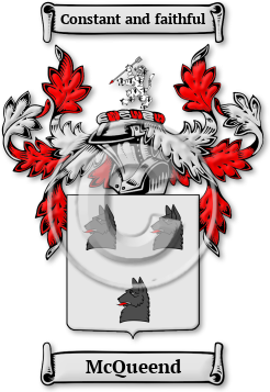 McQueend Family Crest Download (JPG) Legacy Series - 600 DPI