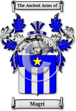 Magri Family Crest Download (JPG) Legacy Series - 600 DPI