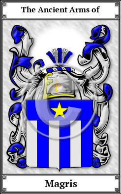 Magris Family Crest Download (JPG) Book Plated - 600 DPI