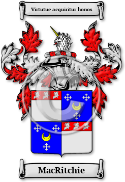 MacRitchie Family Crest Download (jpg) Legacy Series - 150 DPI