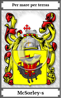 McSorley-s Family Crest Download (JPG)  Book Plated - 150 DPI