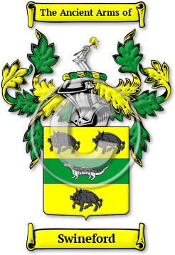 Swineford Family Crest Download (jpg) Legacy Series - 150 DPI