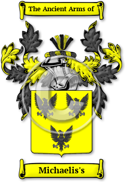 Michaelis's Family Crest Download (jpg) Legacy Series - 150 DPI
