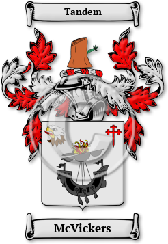McVickers Family Crest Download (jpg) Legacy Series - 150 DPI