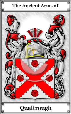 Qualtrough Family Crest Download (JPG)  Book Plated - 150 DPI