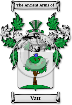 Vatt Family Crest Download (jpg) Legacy Series - 150 DPI
