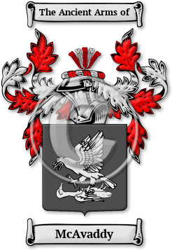 McAvaddy Family Crest Download (JPG) Legacy Series - 600 DPI