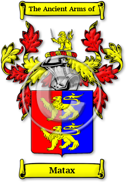Matax Family Crest Download (JPG) Legacy Series - 600 DPI