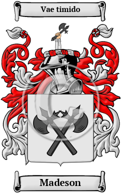 Madeson Family Crest Download (JPG) Heritage Series - 600 DPI