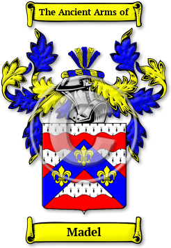 Madel Family Crest Download (jpg) Legacy Series - 150 DPI