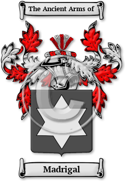 Madrigal Family Crest Download (jpg) Legacy Series - 150 DPI