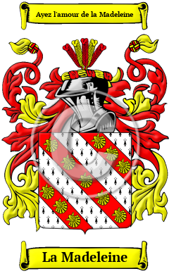 La Madeleine Family Crest/Coat of Arms