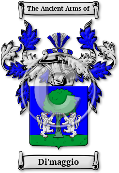Di'maggio Family Crest Download (JPG) Legacy Series - 600 DPI