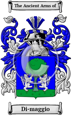 Di-maggio Family Crest Download (JPG) Heritage Series - 300 DPI