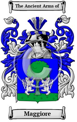 Maggiore Family Crest Download (JPG) Heritage Series - 600 DPI