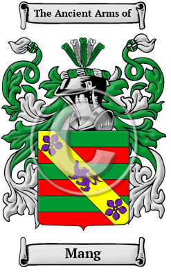 Mang Family Crest Download (JPG) Heritage Series - 600 DPI