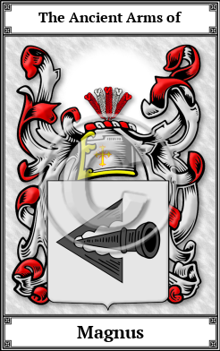 Magnus Family Crest Download (JPG)  Book Plated - 150 DPI